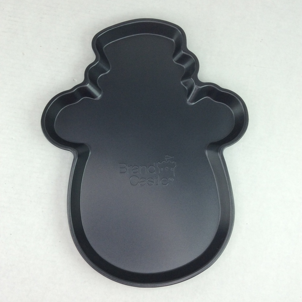 Brand Castle Nonstick Baking Sheet Frosty Snowman Profile